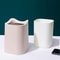 Mini Desktop Trash Bin With Lid Portable Office Waste Organizer 2