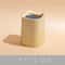 Mini Desktop Trash Bin With Lid Portable Office Waste Organizer 0