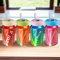 ecosip reusable soda can lids with straw leak proof covers for soda beer and energy drinks