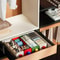 Invisible Under Desk Storage Drawer Organizer with Adhesive Mount for Office & Home