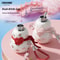 Heart-Shaped Gourd Insulated Straw Tumbler Gift Set with Leakproof Stainless Steel Bottle