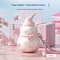 Heart-Shaped Gourd Insulated Straw Tumbler Gift Set with Leakproof Stainless Steel Bottle