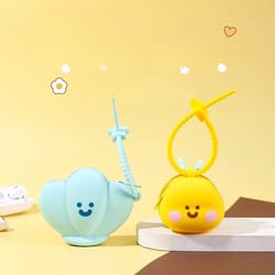 bee buddy airpods pro case wallet cover with anti lost clip