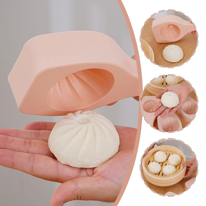 Multi Shape Dumpling Mold Bao Bun Maker Set For Homemade Steamed Buns And Pastries 5