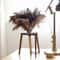 Ostrich Feather Duster With Wooden Handle Anti Static Reusable Cleaning Brush 0