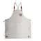 Canvas Chef Apron With Tool Pockets For Cooking BBQ Coffee Shop Work 3