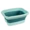 Collapsible Foot Spa Bucket with Massage Rollers and Heat Retaining Soak Basin