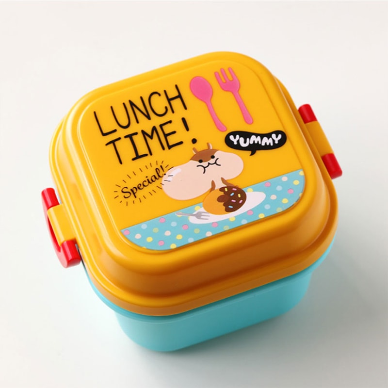 Cute Bento Buddy Microwave Safe Kids Lunch Box