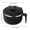 Japanese Style Instant Noodle Bowl With Lid Stainless Steel Food Container 4