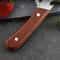 RusticGrip Paring Knife and Vegetable Peeler with Stainless Steel Blade & Wooden Handle