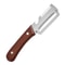 RusticGrip Paring Knife and Vegetable Peeler with Stainless Steel Blade & Wooden Handle