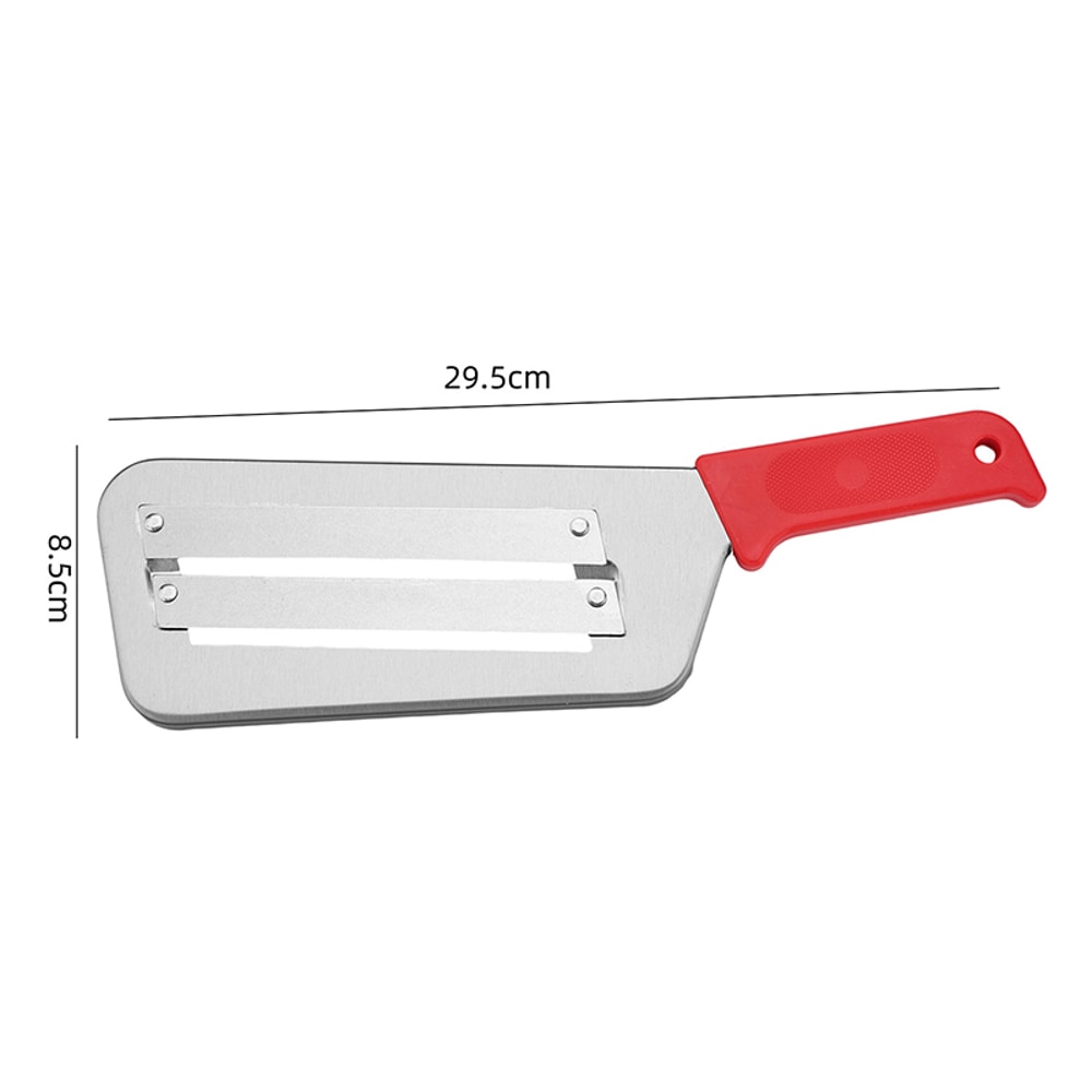 Precision Cabbage Slicer Stainless Steel Vegetable Shredder with Ergonomic Handle