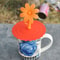Reusable Silicone Cup Lid for Mugs and Glasses BPA Free Dustproof Drink Cover