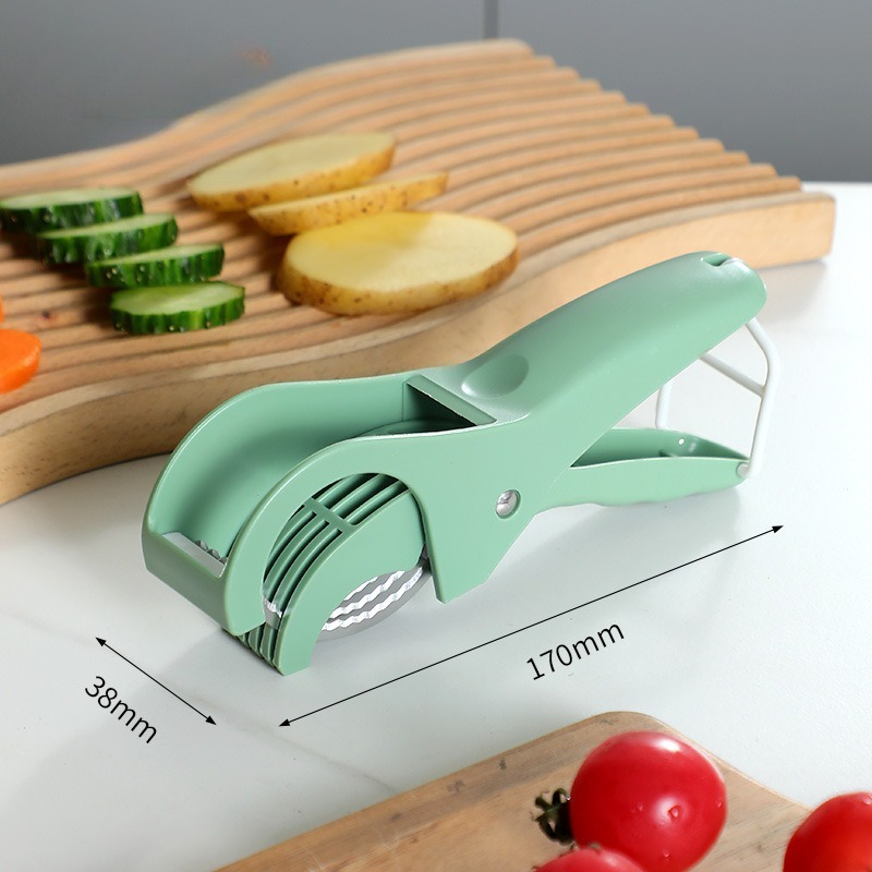 Stainless Steel Vegetable Slicer Multi Function Fruit And Salad Cutter 5