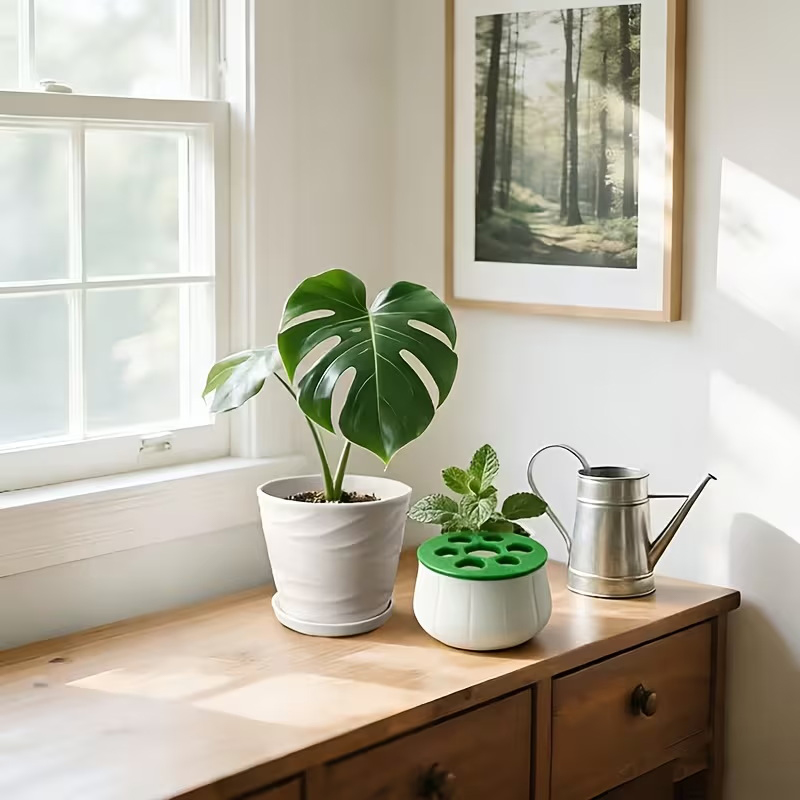HydroGrow Green Onion Planter Pot for Indoor Hydroponic Herb Garden Regrowth