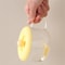 Silicone Mug Lid With Spoon Holder Leak Proof Coffee Cup Cover 4