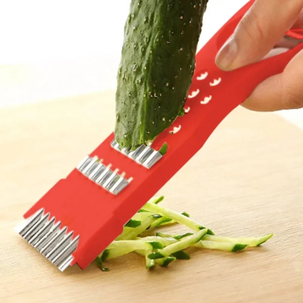 Multi Blade Vegetable Cutter and Julienne Peeler for Fast Kitchen Prep