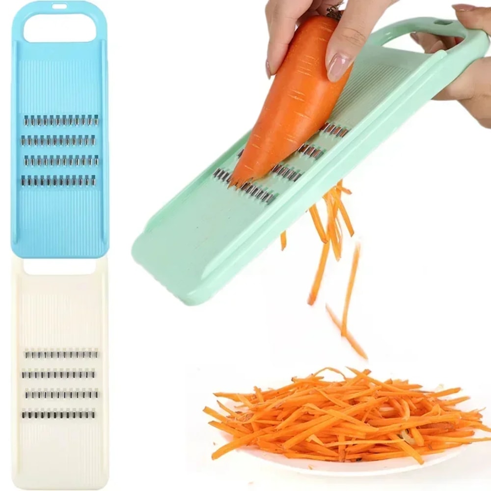 Multi Blade Vegetable Slicer Manual Food Chopper For Cabbage Carrot And Salad Prep 0