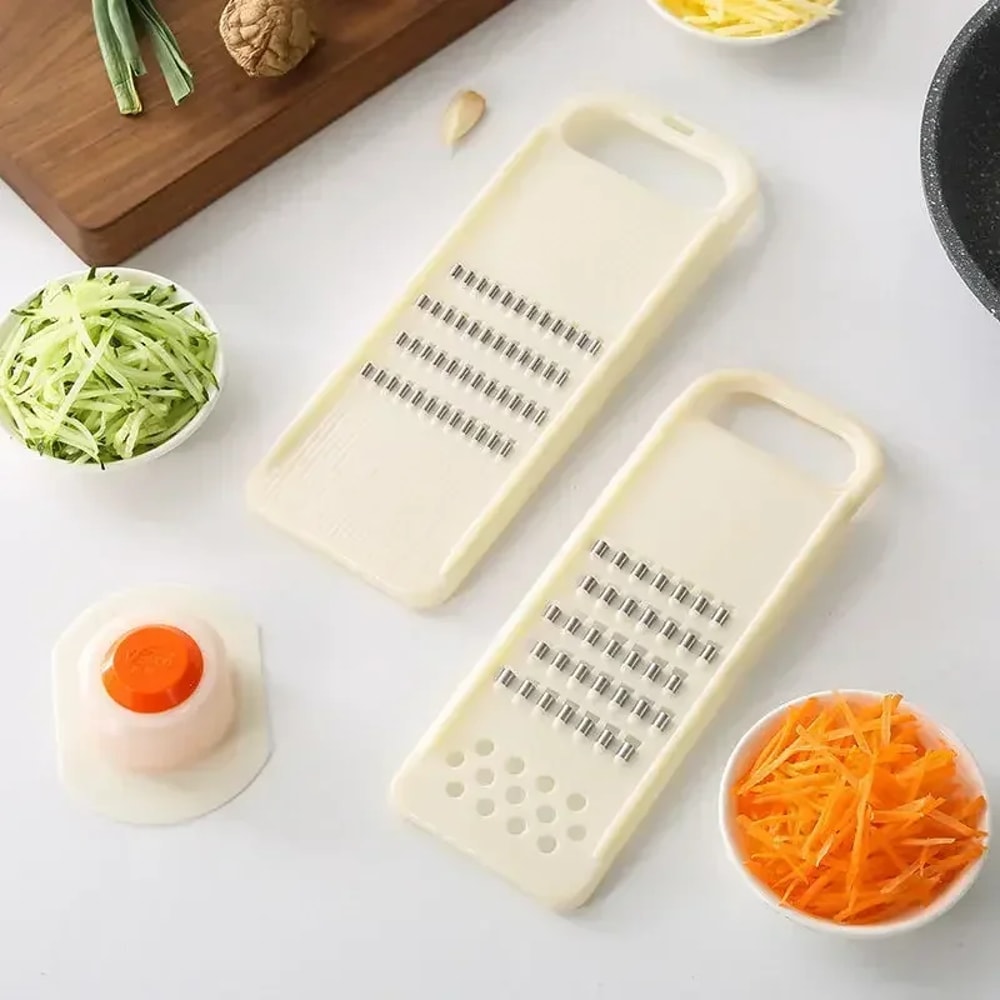 Multi Blade Vegetable Slicer Manual Food Chopper For Cabbage Carrot And Salad Prep 3