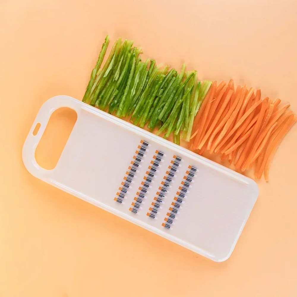 Multi Blade Vegetable Slicer Manual Food Chopper For Cabbage Carrot And Salad Prep 4