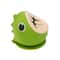 DinoGrip Silicone Suction Bowl for Babies Anti Spill Toddler Feeding Bowl