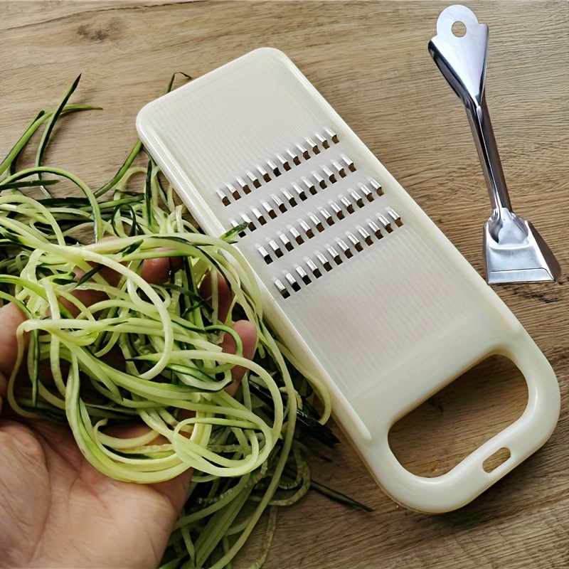 Multi Blade Vegetable Grater and Potato Slicer with Safety Guard