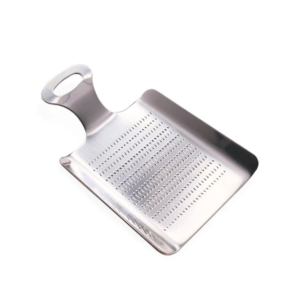 Stainless Steel Ginger Grater And Garlic Grinding Plate For Wasabi Roots Kitchen Prep 4
