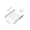 Stainless Steel Ginger Grater And Garlic Grinding Plate For Wasabi Roots Kitchen Prep 5