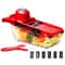 Multi Blade Vegetable Cutter And Kitchen Slicer With Stainless Steel Grater 6