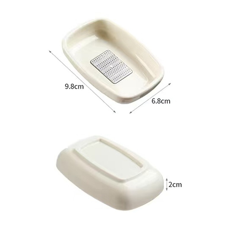 Stainless Steel Garlic Crusher & Ginger Grater for Fast Kitchen Prep