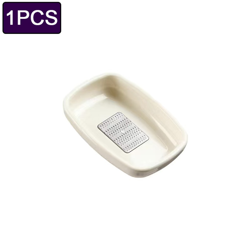 Stainless Steel Garlic Crusher & Ginger Grater for Fast Kitchen Prep