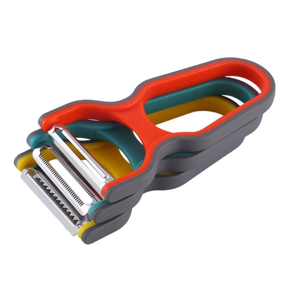 Multi Function Stainless Steel Vegetable Peeler and Potato Slicer Set