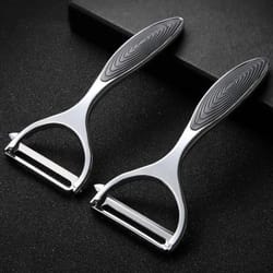 multi blade stainless steel vegetable peeler and julienne cutter