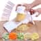 Mandoline Slicer Stainless Steel Vegetable Cutter With Safety Stand 0