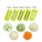Mandoline Slicer Stainless Steel Vegetable Cutter With Safety Stand 2