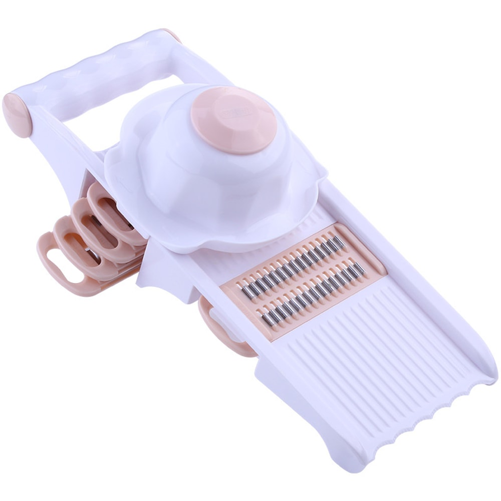 Mandoline Slicer Stainless Steel Vegetable Cutter With Safety Stand 4