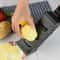 Stainless Steel Box Grater Cheese Grater With Ergonomic Handle 2
