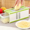 Vegetable Chopper & Mandoline Slicer with Storage Container for Fast Meal Prep