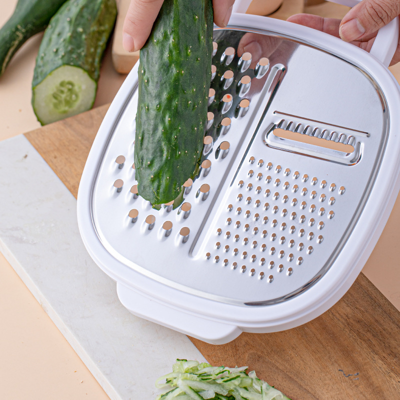 Stainless Steel Vegetable Slicer Multi Blade Kitchen Cutter 2