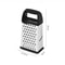 Vegetable Grater with Storage Box & Stainless Steel Cheese Slicer
