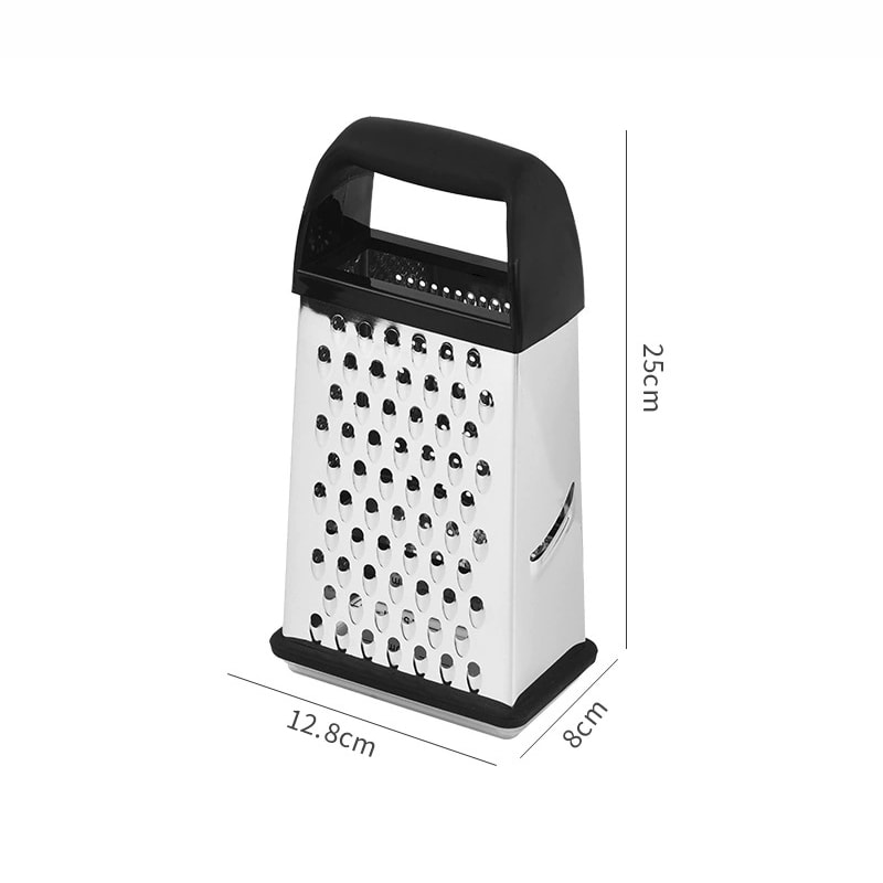 Vegetable Grater with Storage Box & Stainless Steel Cheese Slicer