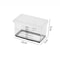 Vegetable Grater with Storage Box & Stainless Steel Cheese Slicer