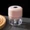 QuickPrep USB Mini Food Chopper Portable Garlic and Meat Grinder