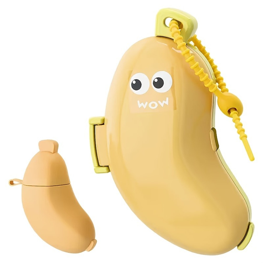 Banana Travel Toothbrush Holder Case Portable Dustproof Toothbrush Protector 2