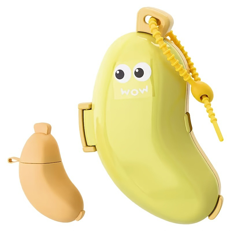 Banana Travel Toothbrush Holder Case Portable Dustproof Toothbrush Protector 5