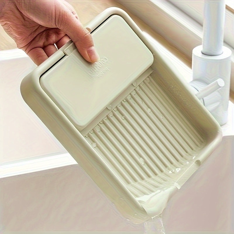Foldable Pot Lid Holder & Spoon Rest for Clean, Organized Kitchen Counters