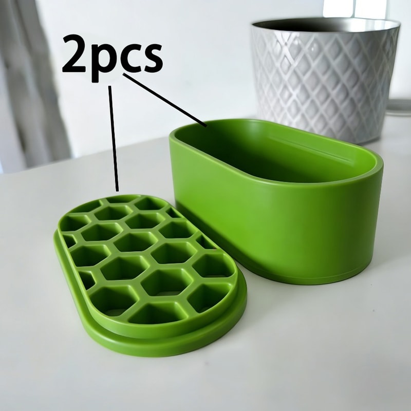 FreshSprout Green Onion Regrow Kit for Balcony & Windowsill Indoor Gardening