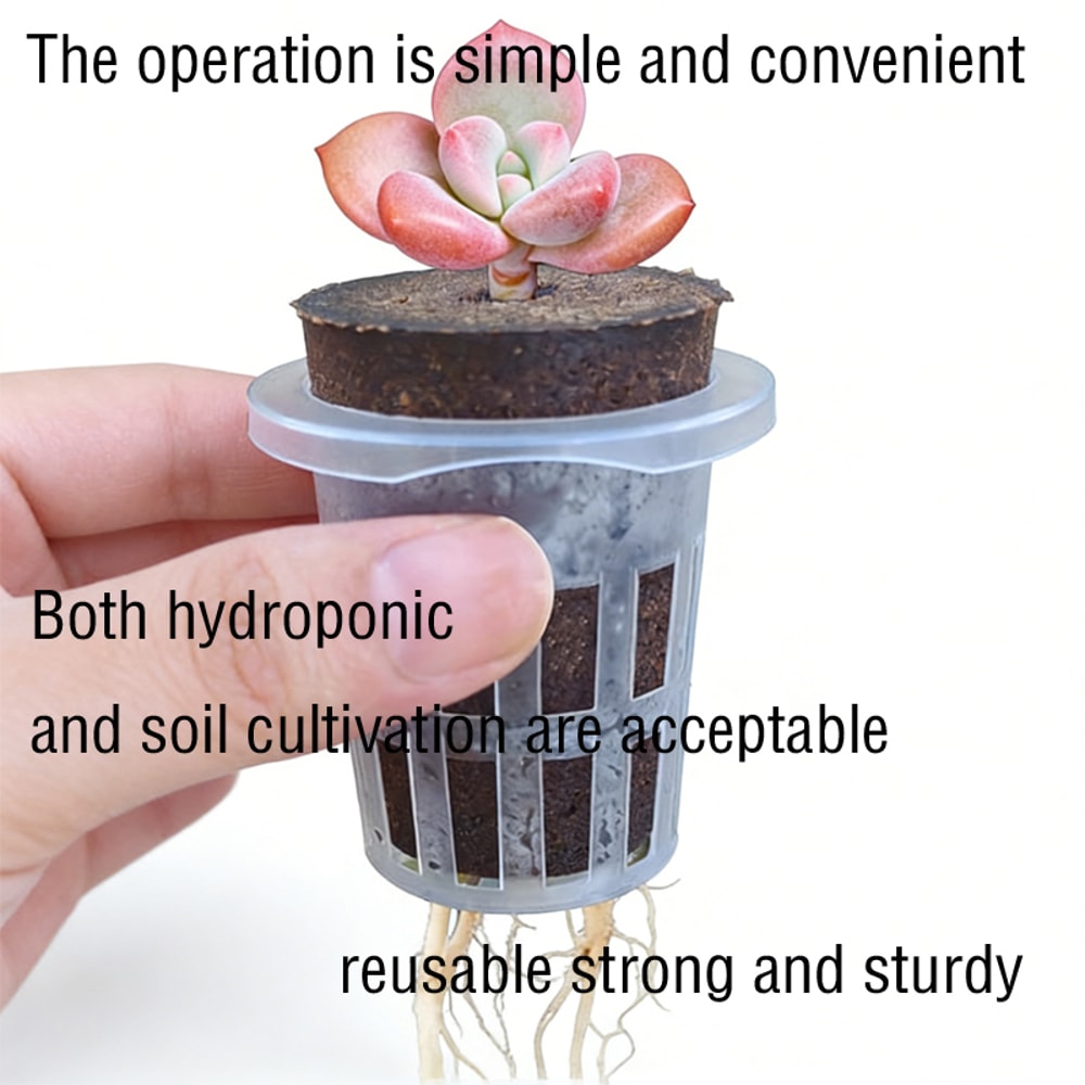 ClearView Hydroponic Seed Starter Cups With Humidity Dome For Indoor Plant Propagation 3