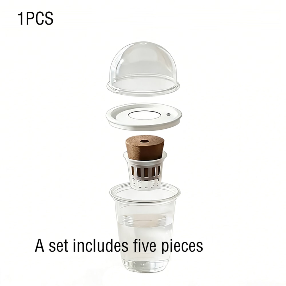 ClearView Hydroponic Seed Starter Cups With Humidity Dome For Indoor Plant Propagation 6