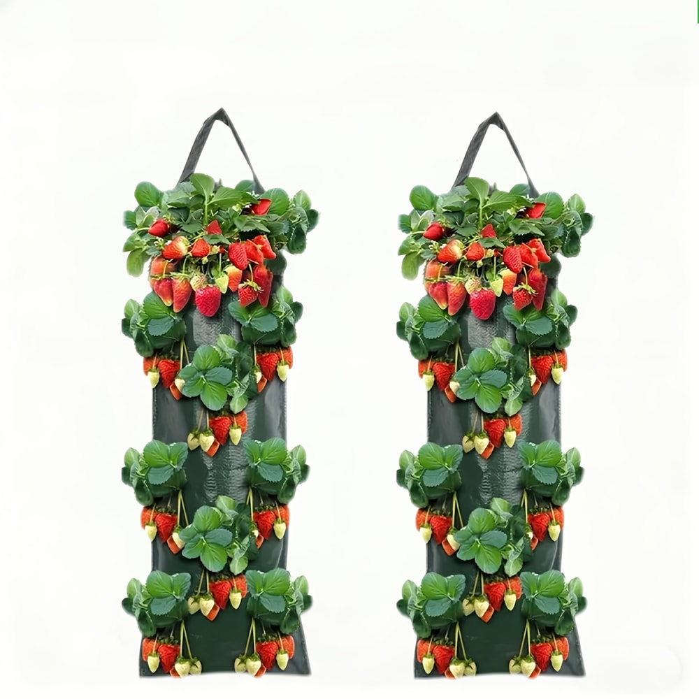 Vertical Garden Planting Bags For Herbs Vegetables Fruits Indoor Outdoor 1